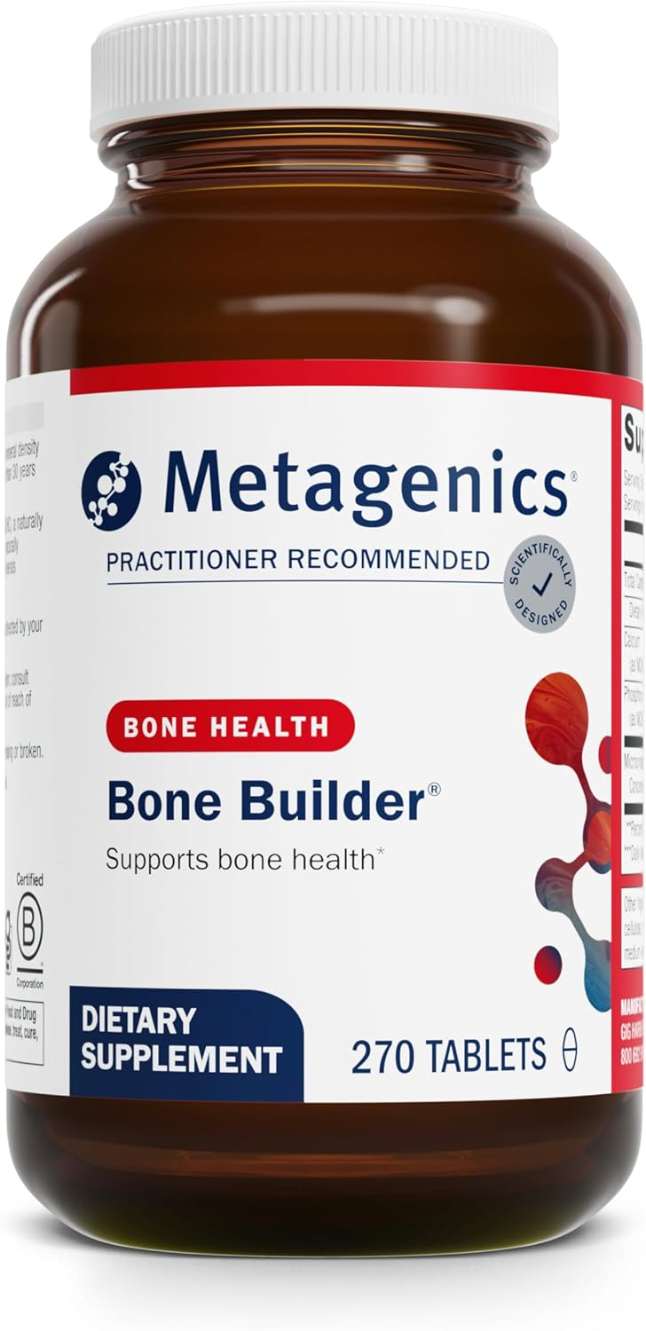Metagenics Bone Builder Classic – Bone Support with Calcium, Magnesium & Phosphorus – 270 Tablets - görsel 1