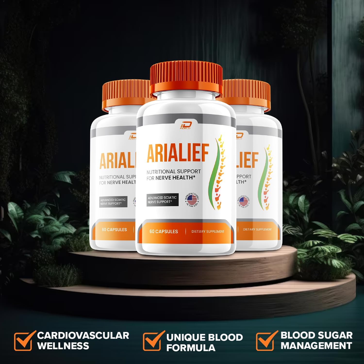Arialief Capsules – Natural Supplement for Balanced Health (3 Pack – 180 Capsules) - görsel 4