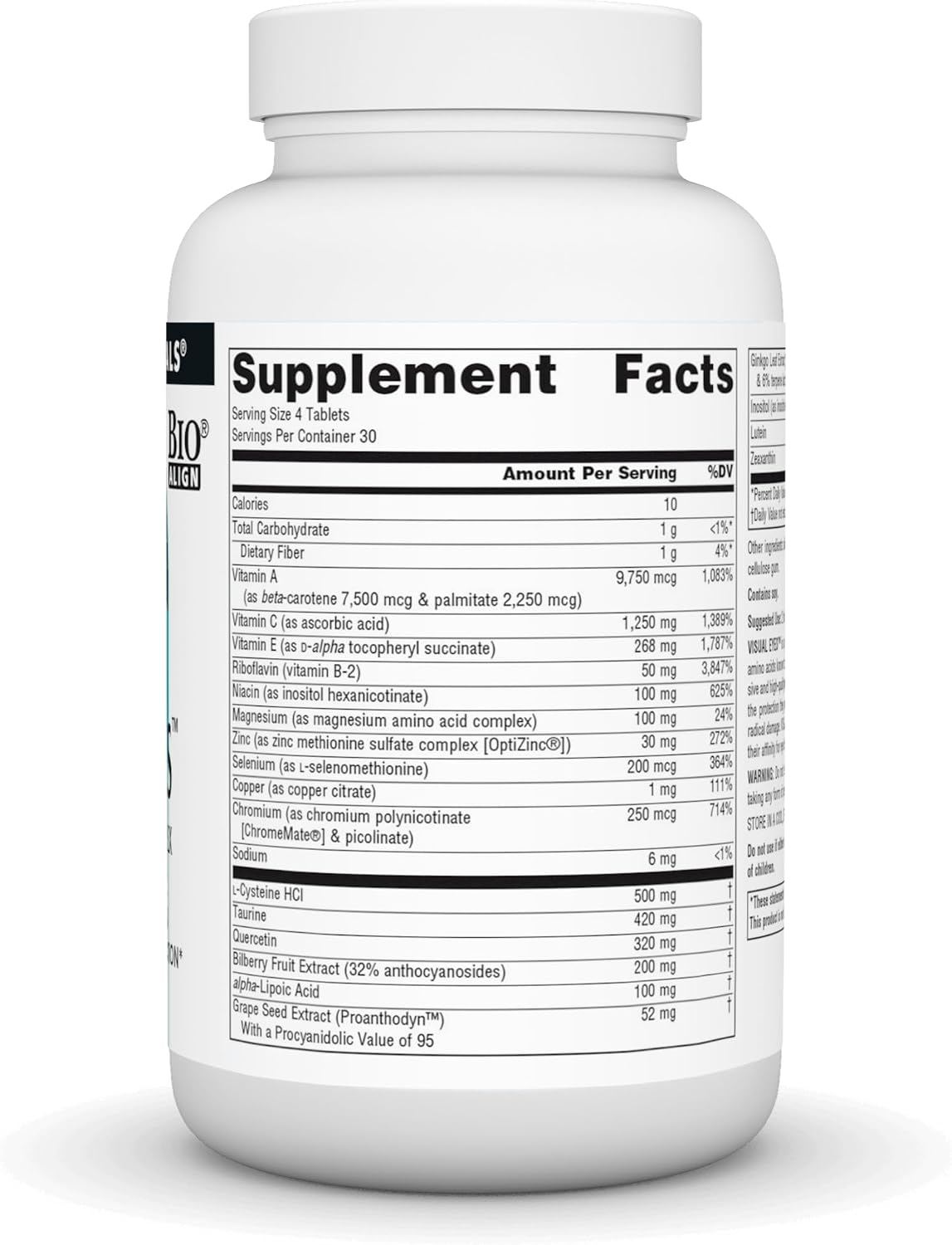 Source Naturals Visual Eyes Multi-Nutrient Complex - Eye Health Support - 120 Tablets - görsel 2