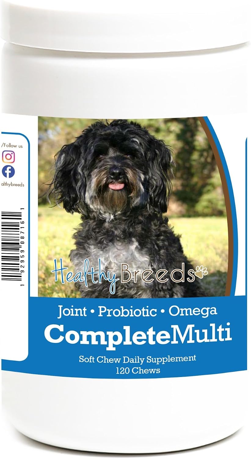 Healthy Breeds Maltipoo All in One Multivitamin Soft Chew 120 Count - görsel 1