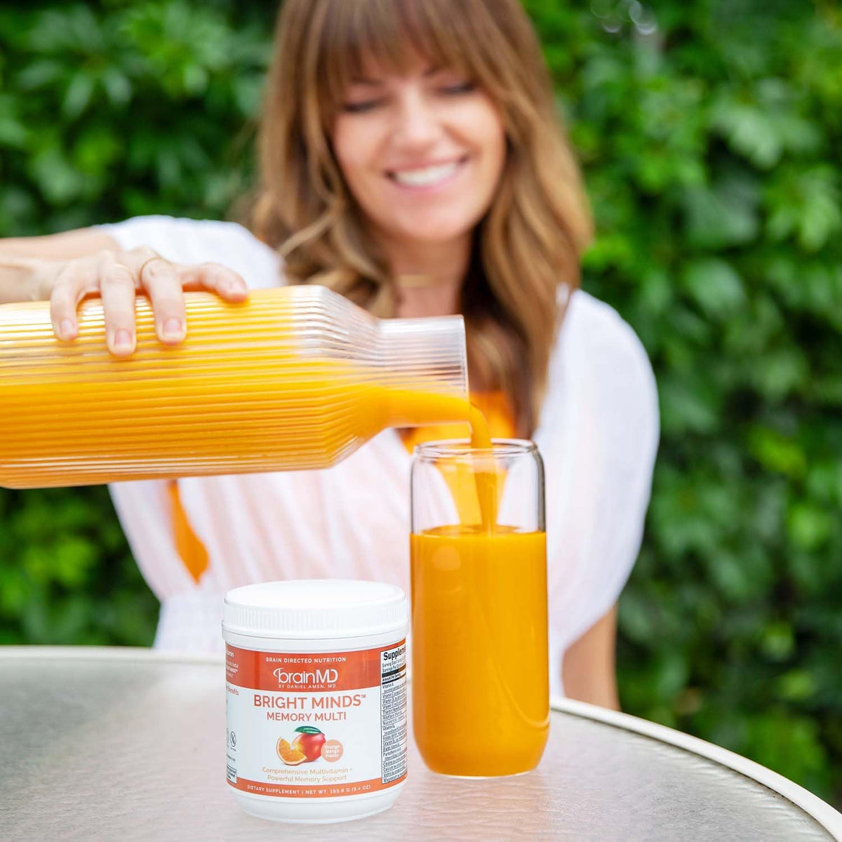 BRAINMD Bright Minds Memory Multi - Orange Mango Powder - Multivitamin & Memory Support - 30 Servings - görsel 6