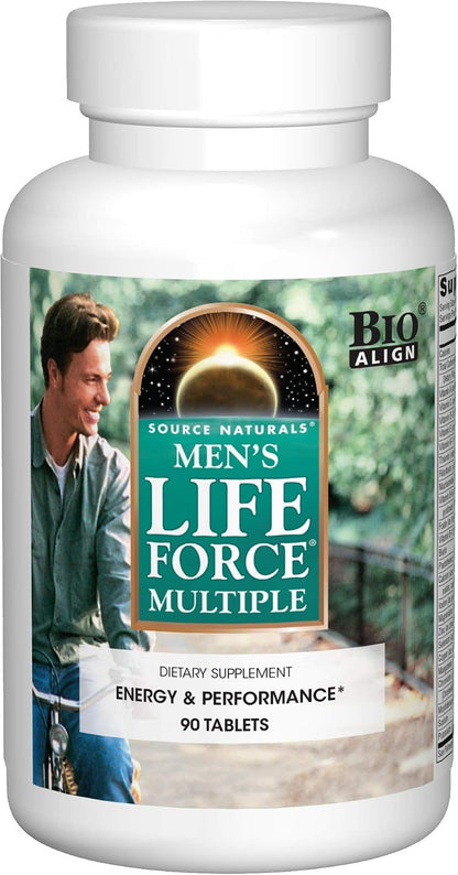 Source Naturals Men's Life Force Daily Multivitamin - 180 Tablets