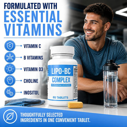 Lipo-BC Complex Food Supplement (60 Tablets)