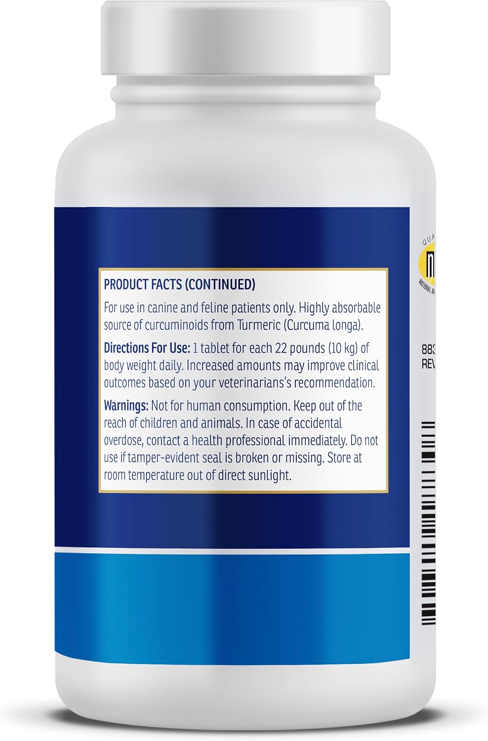 Rx Vitamins CurcuWIN - Curcumin for Dogs & Cats - Vitamins and Supplements, Allergy Relief - Provides Immune Support & Aids Digestive Support - Joint Supplement - 90ct - görsel 9