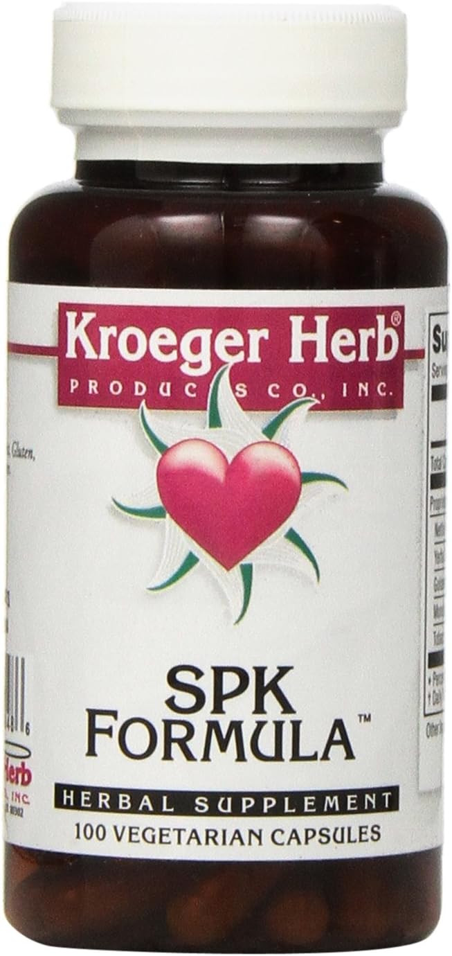 Kroeger Herb Spk Formula Capsules, 100 Count - görsel 1