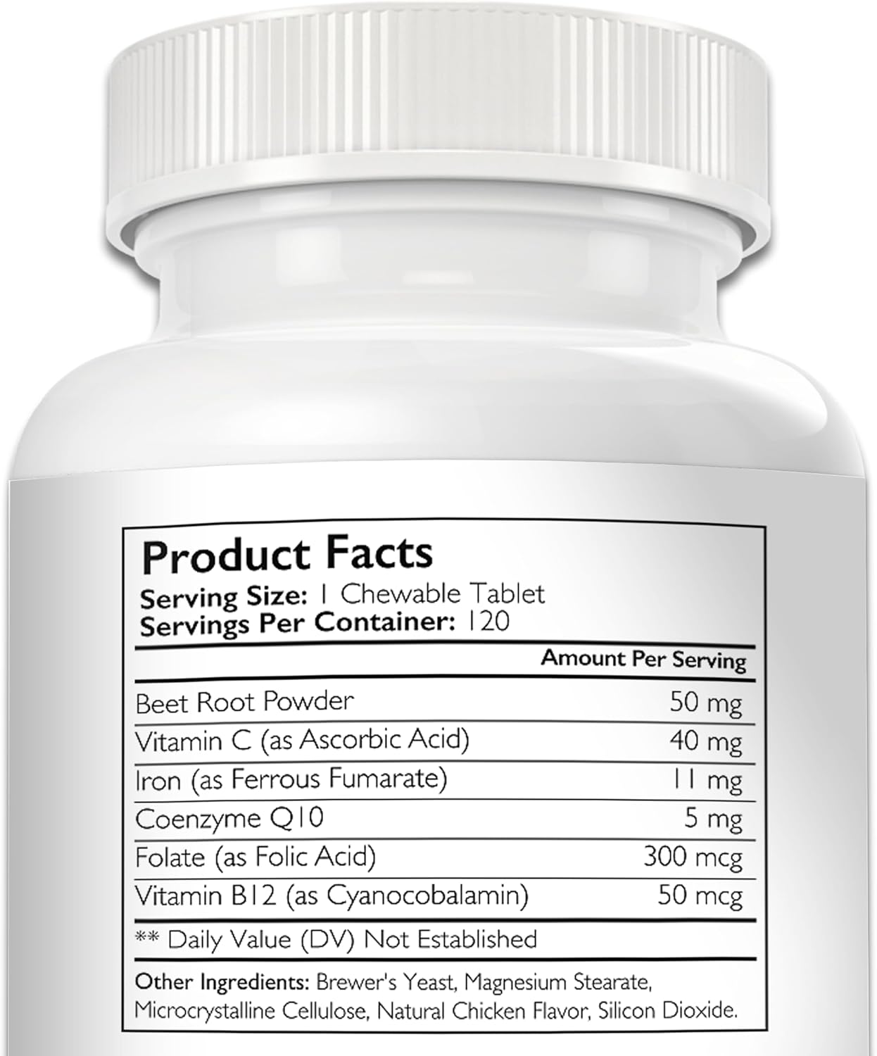 Nutrition Strength Iron for Dogs with Anaemia – Blood Health Support, 120 Chewable Tablets - görsel 3