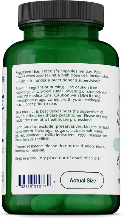 Vitanica CCDG Blend - Immune Support Food Supplement with Green Tea & Turmeric - DIM with Turkey Tail Mushroom - 90 Capsules