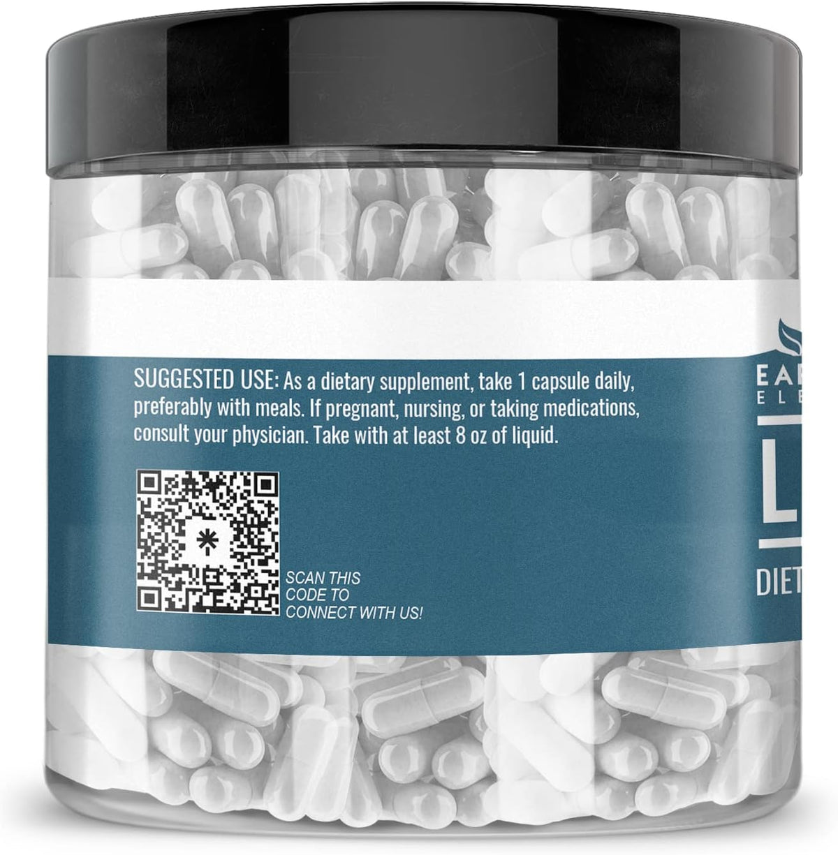 Earthborn Elements L-Histidine 200 Capsules, Pure & Undiluted, No Additives - görsel 3