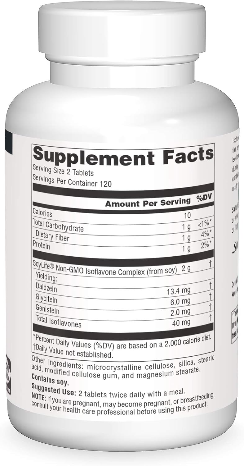 Source Naturals Genistein Soy Complex 1000 mg – 240 Tablets - görsel 3