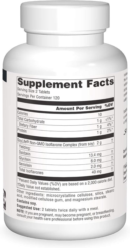 Source Naturals Genistein Soy Complex 1000 mg – 240 Tablets