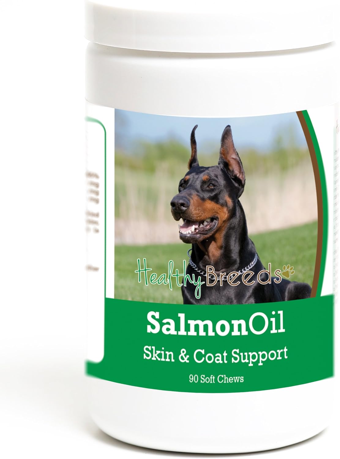 Healthy Breeds Doberman Pinscher Salmon Oil Soft Chews 90 Count - görsel 1