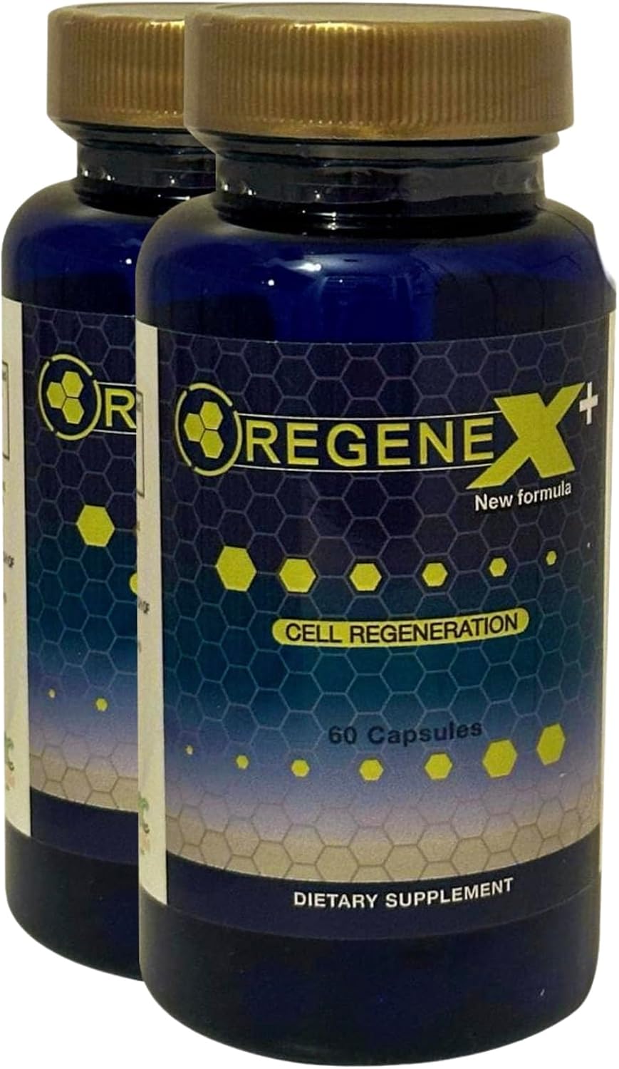 Regenex+ Stem Cell Supplement with AFA Blue Green Algae - 120 Capsules (2 Bottles) - görsel 2