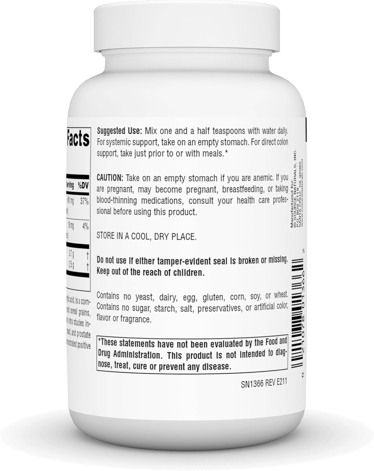 Source Naturals IP-6 Inositol Hexaphosphate Powder, 100 g - görsel 3