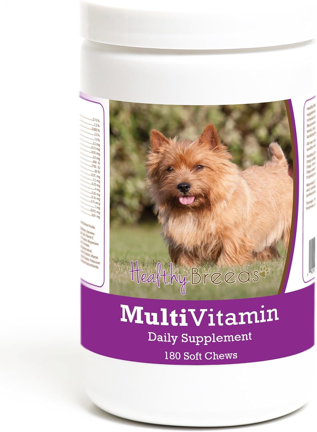 Healthy Breeds Norwich Terrier Multivitamin Soft Chew for Dogs 180 Count - görsel 1