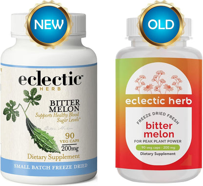 Eclectic Herb Bitter Melon Capsules – Digestion & Immune Support, 90 Capsules
