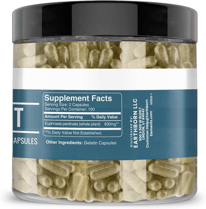 Earthborn Elements Eyebright Capsules - 200 Capsules