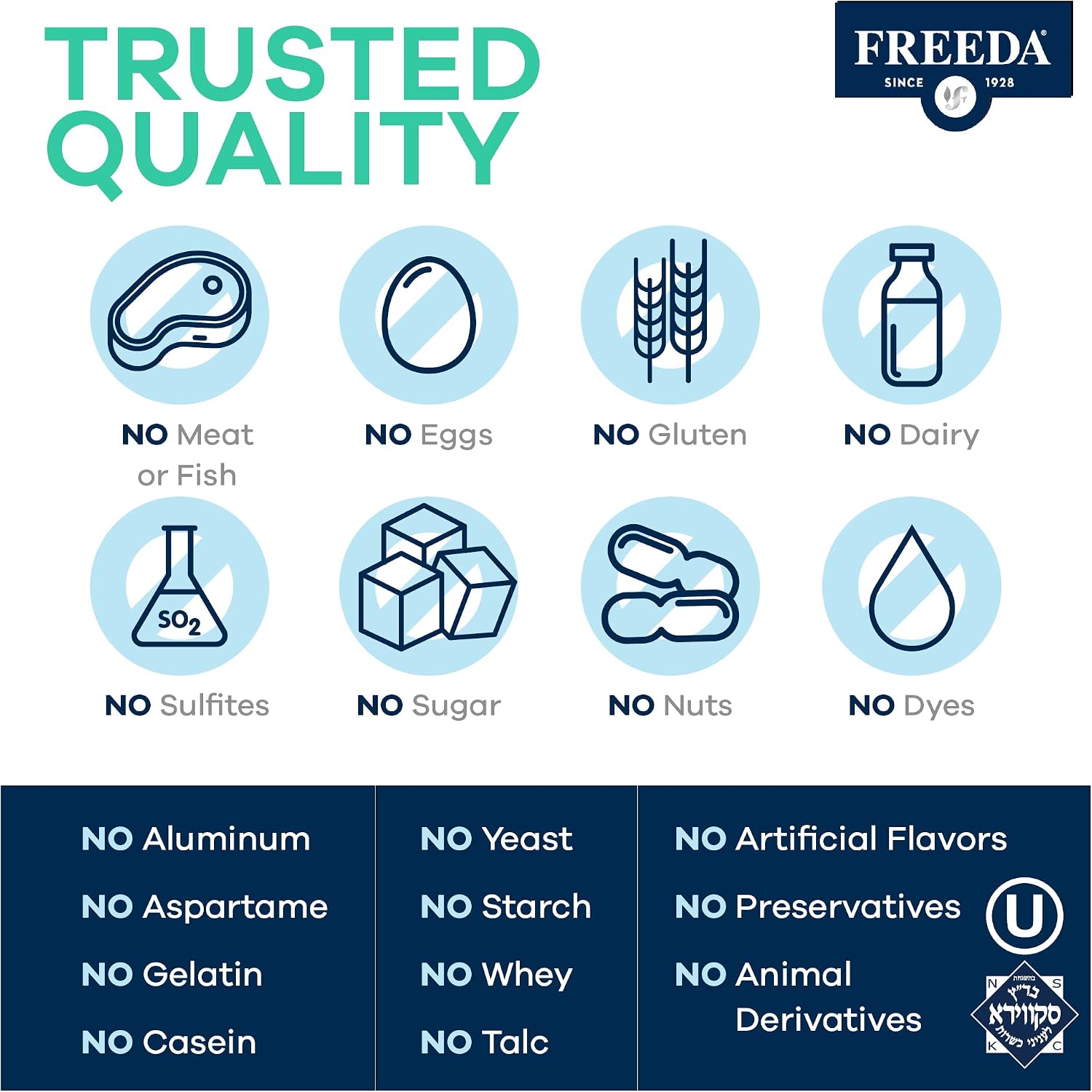 Freeda Senior Multivitamin - Daily Multivitamin for Men and Women Over 60 - 250 Coated Tablets - görsel 4