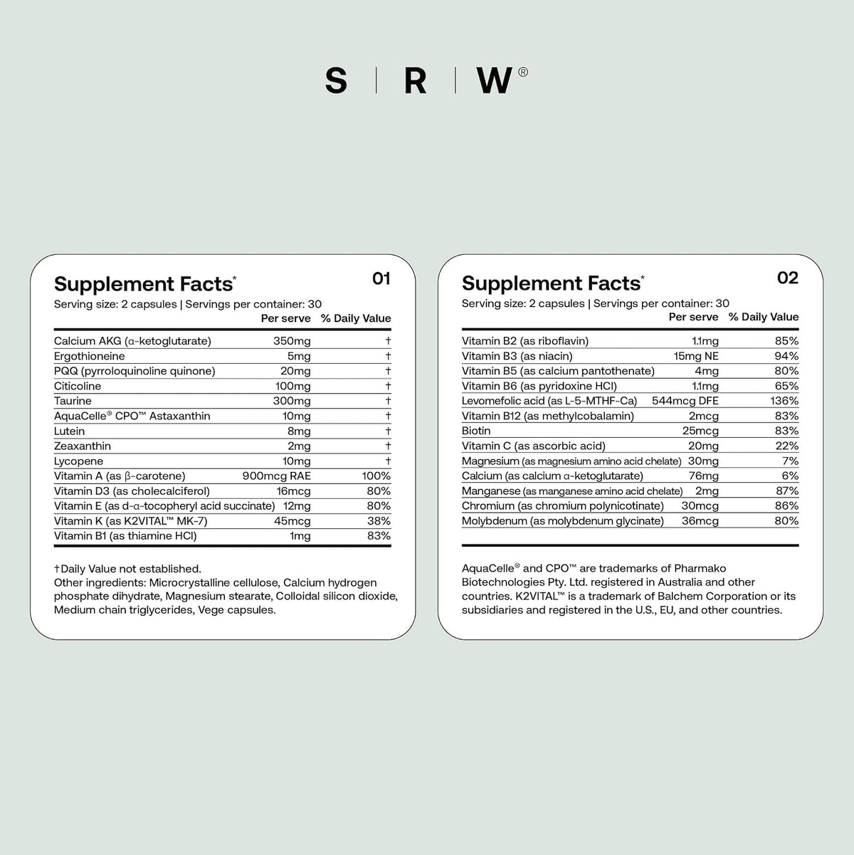 SRW Cel Essential | Wellness Supplement for Healthy Ageing | Supports Energy, Mental Performance & Muscle Health | 60 Capsules - görsel 9