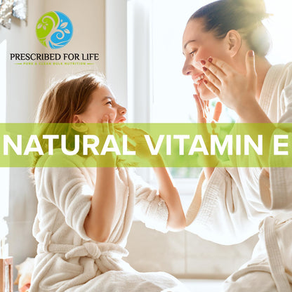 Prescribed For Life Tocopherol Acetate Powder, Water Soluble Alpha Vitamin E, 700 IU per gram, Vegan, Gluten-free, Non-GMO (1kg)