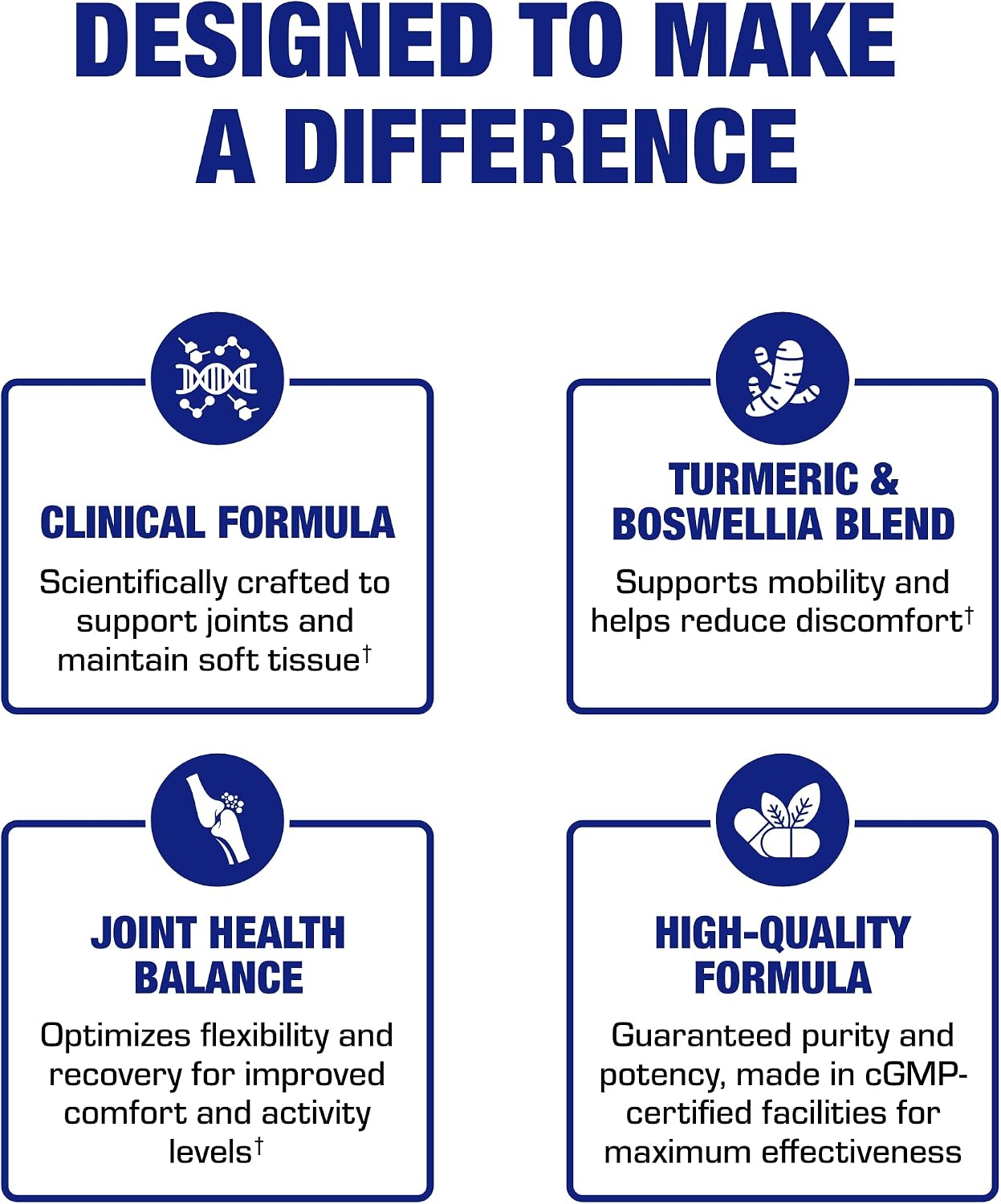 Pro ENZ Joint Support Supplement – Clinical Formula with Turmeric, Boswellia & Proteolytic Enzymes (60 Tablets) - görsel 6
