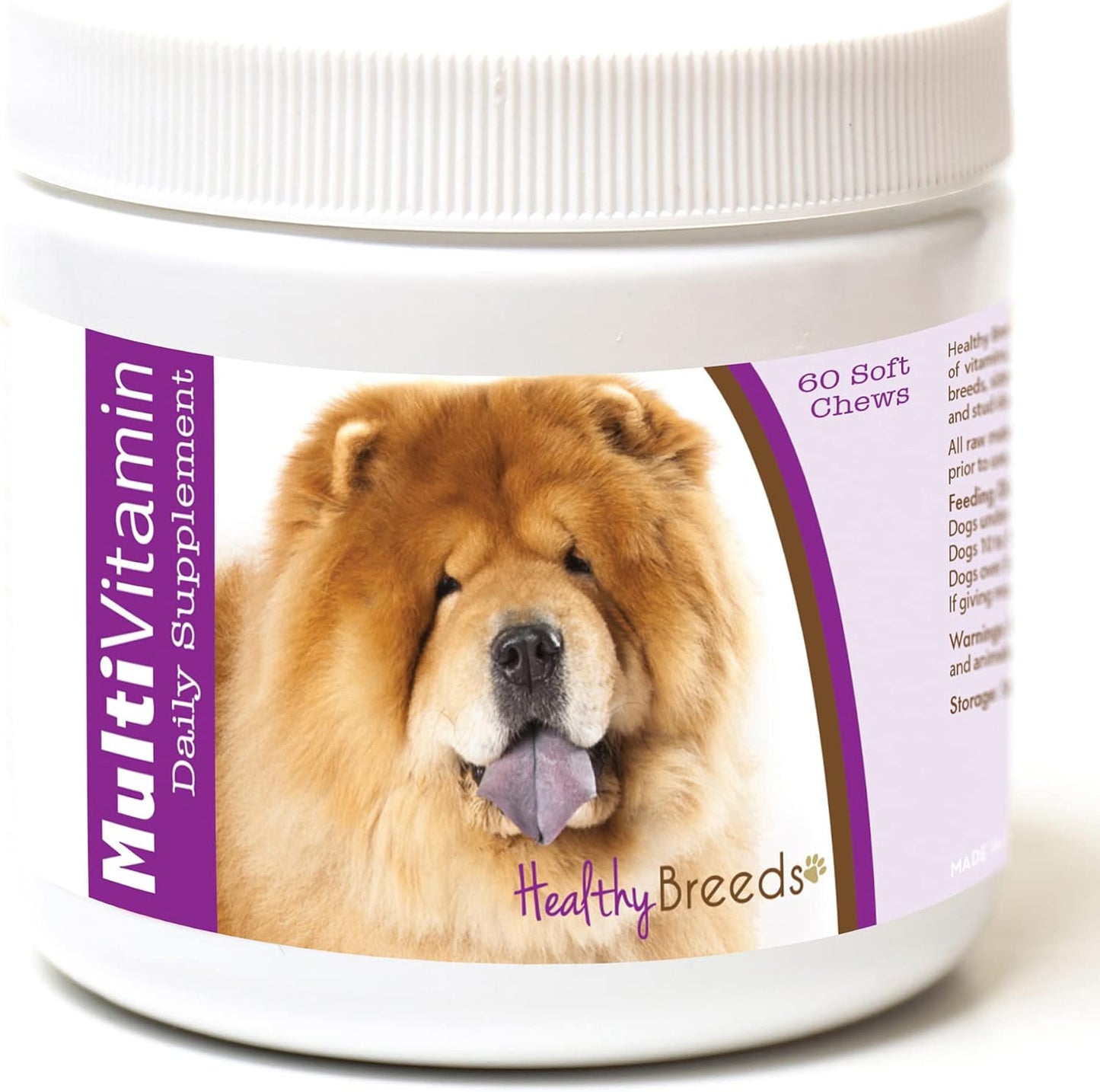 Healthy Breeds Chow Chow Multivitamin Soft Chews 60 Count - görsel 1