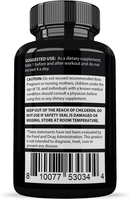 (2 Pack) Savage Grow Max 1600mg Advanced Men's Health Formula 120 Capsules