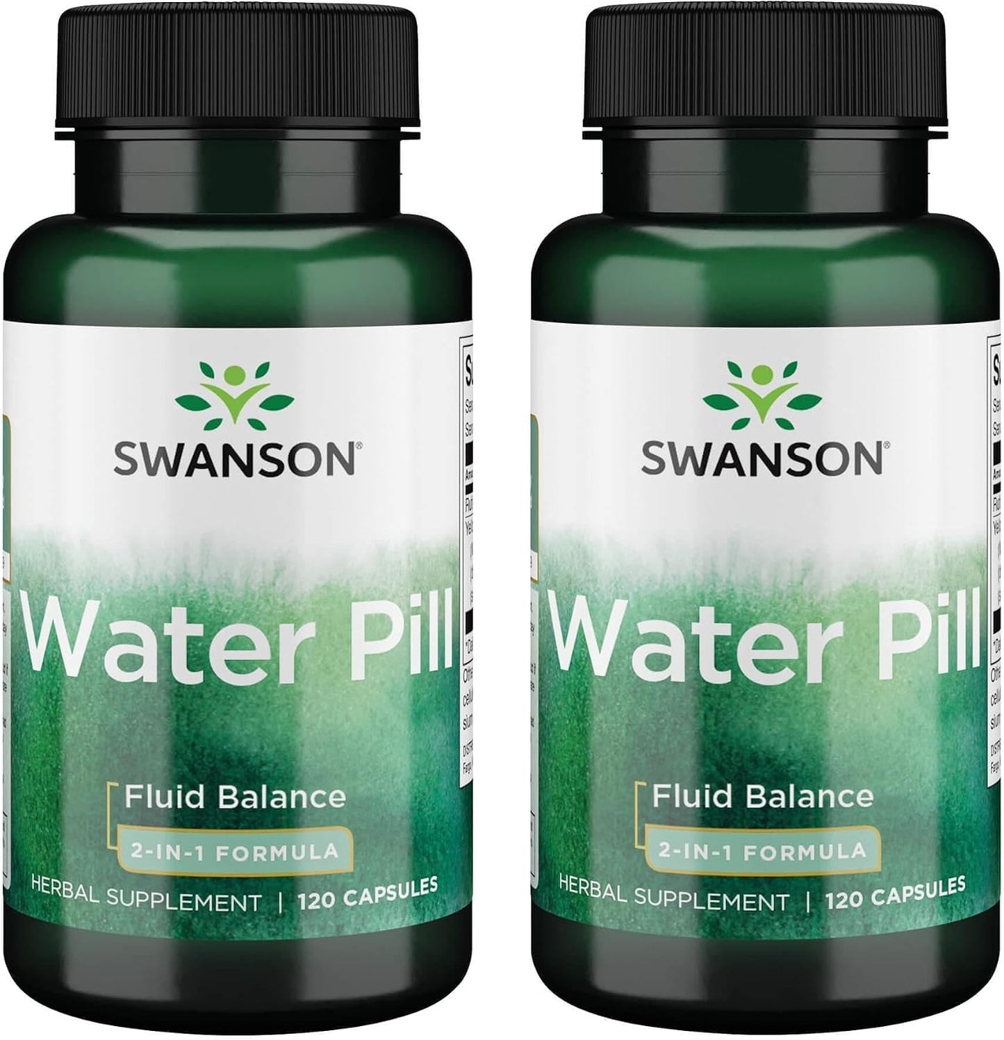 Swanson Super-Strength Water Pill, 20 mg, 120 Capsules (2 Pack) - görsel 1