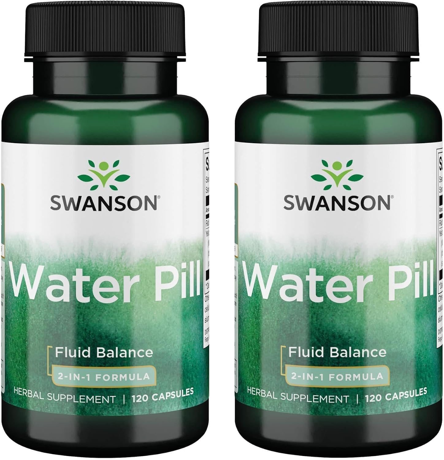 Swanson Super-Strength Water Pill, 20 mg, 120 Capsules (2 Pack) - görsel 1
