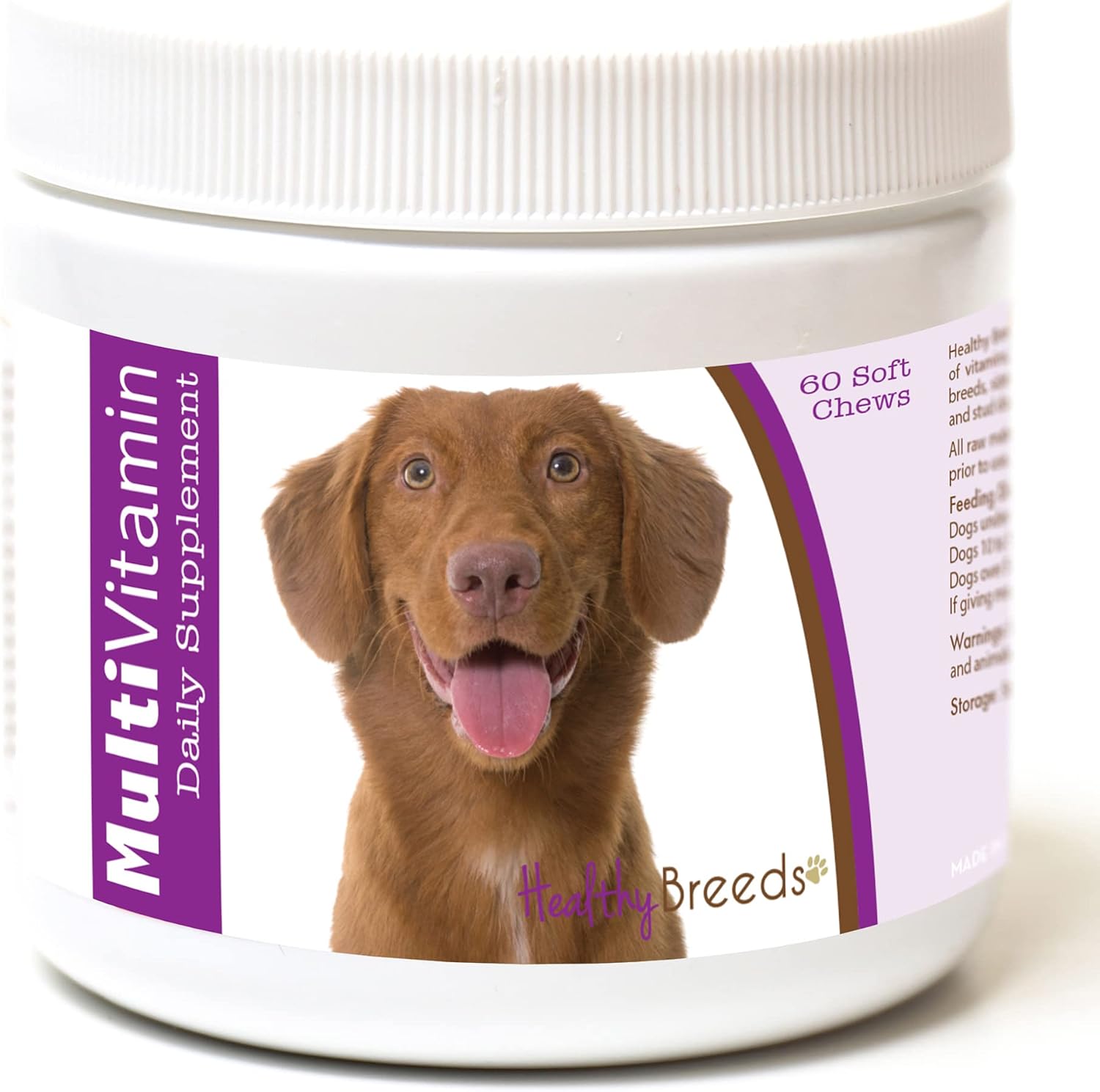 Healthy Breeds Nova Scotia Duck Tolling Retriever Multivitamin Soft Chews 60 Count - görsel 1