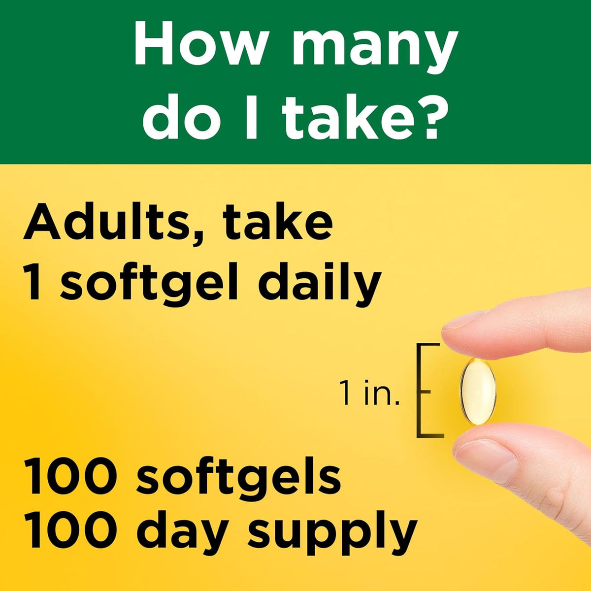 Nature Made Vitamin E 400 IU Softgels, 267 mg d-Alpha, 100 Softgels - görsel 5