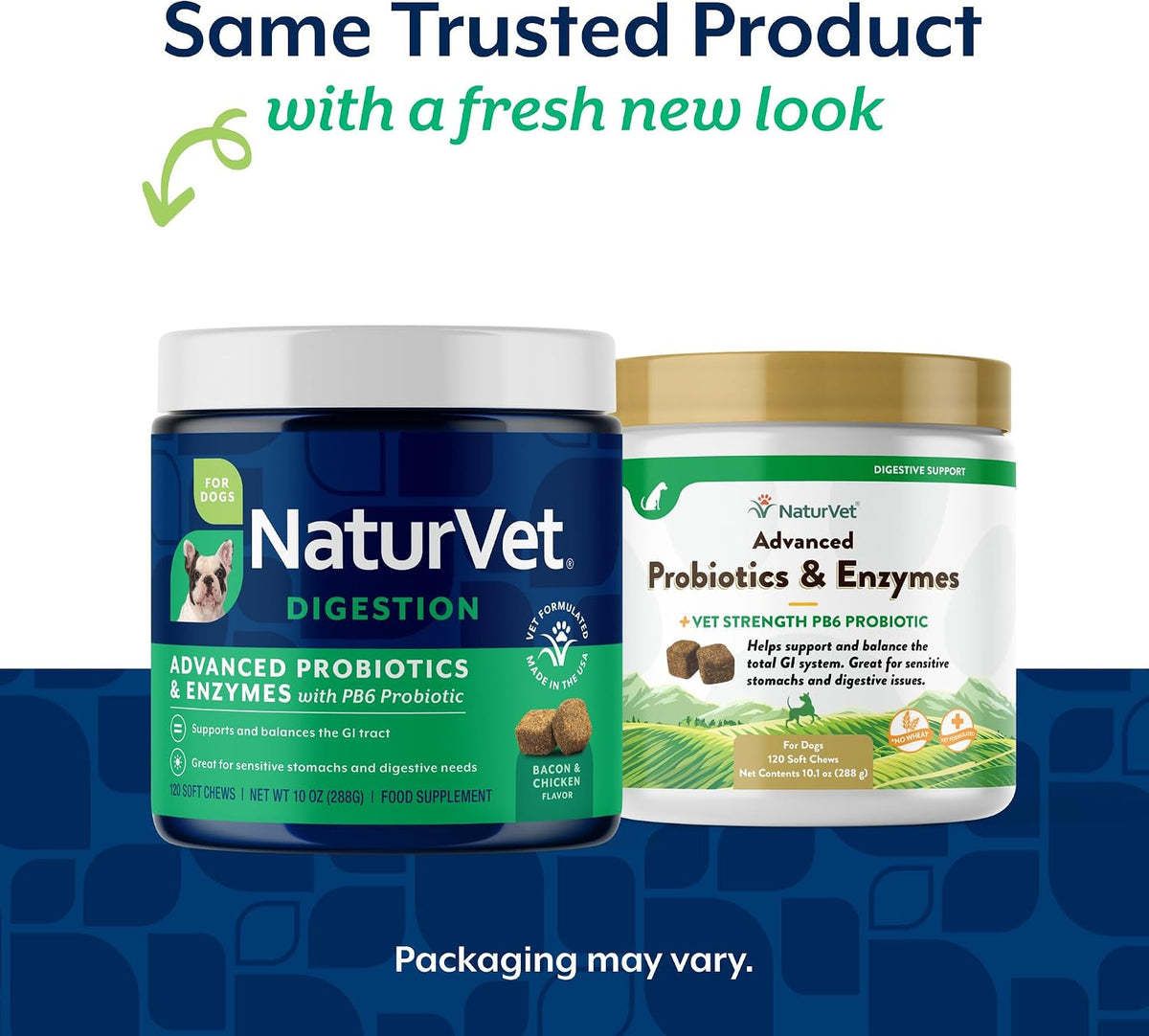 NaturVet Advanced Probiotics & Enzymes PB6 Dog Soft Chews – Hickory Smoked Bacon, 120 Count - görsel 2