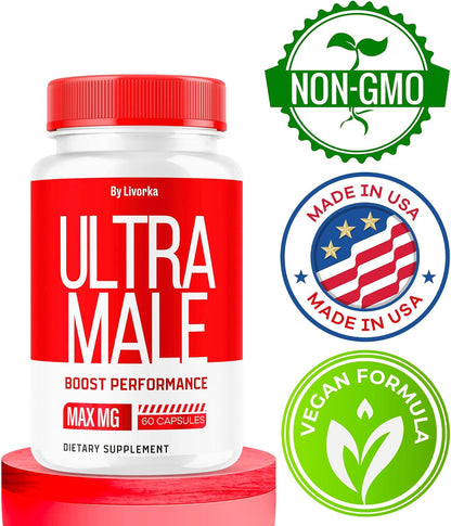 Ultra Male Pills – 5 Pack (300 Capsules)