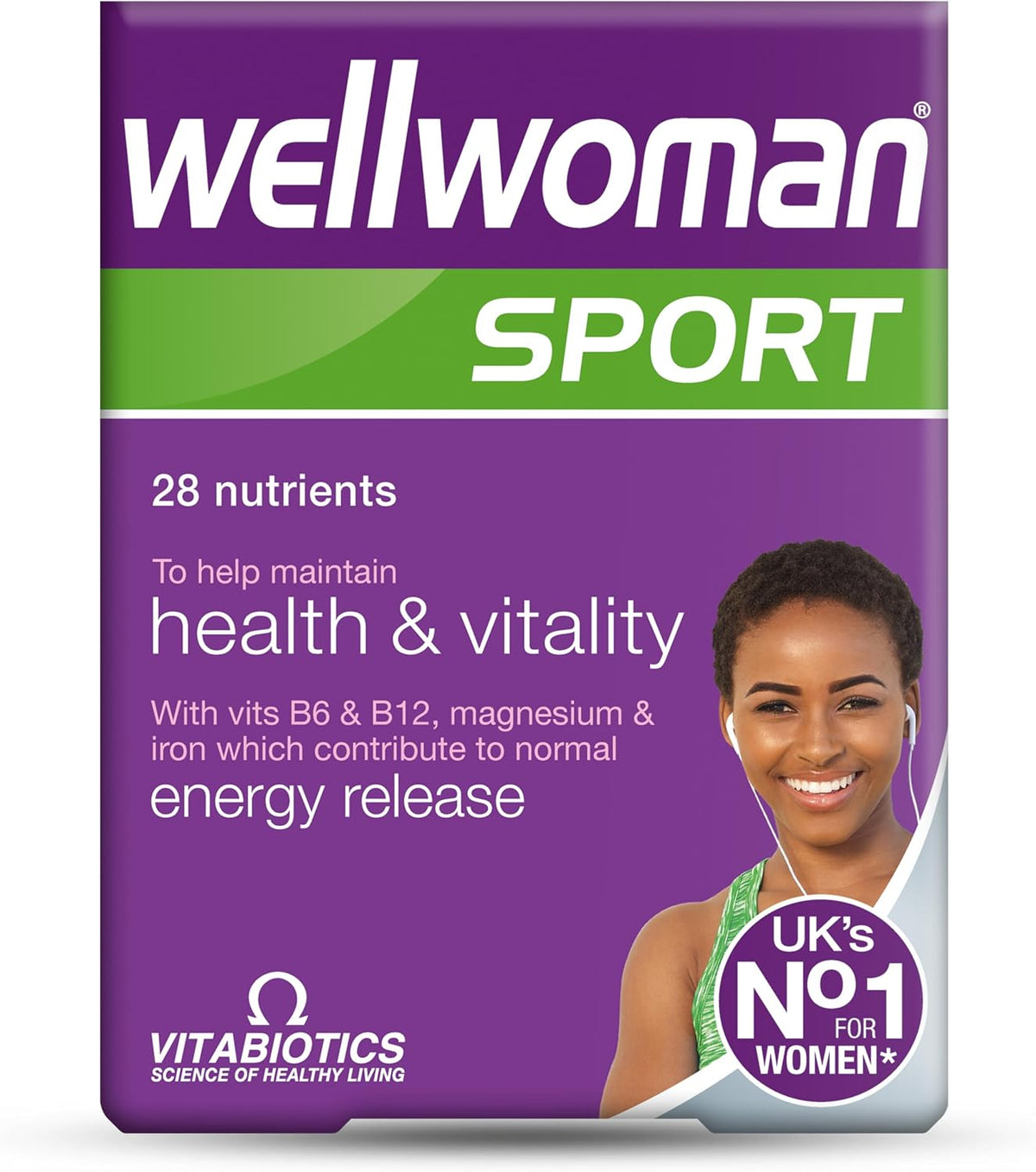 Vitabiotics Wellwoman Sport and Fitness Multivitamin - 30 Tablets - görsel 1