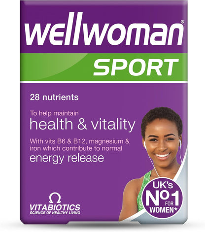 Vitabiotics Wellwoman Sport and Fitness Multivitamin - 30 Tablets