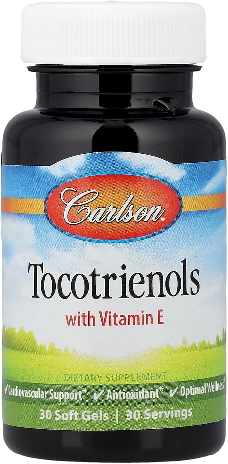 Carlson Labs Tocotrienols With Natural Vitamin E, 30 Softgels - görsel 1