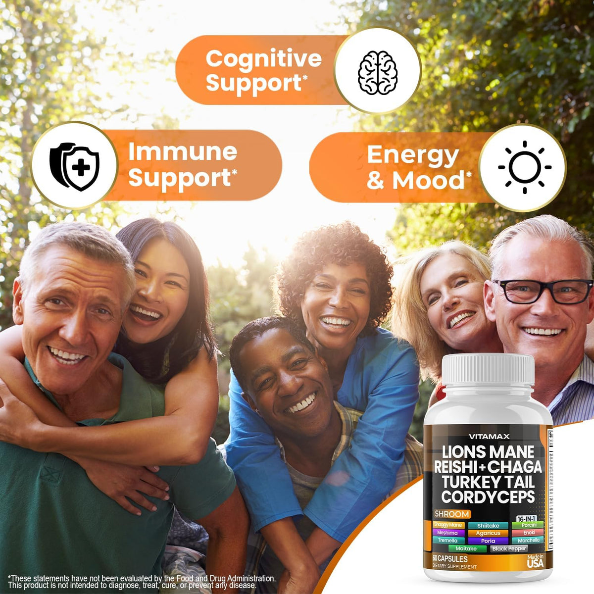 Vitamax MycoBoost Mushroom Blend – Focus and Energy - görsel 3