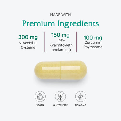 Vitanica NAC-Pea Extra, Vegan, 90 Capsules
