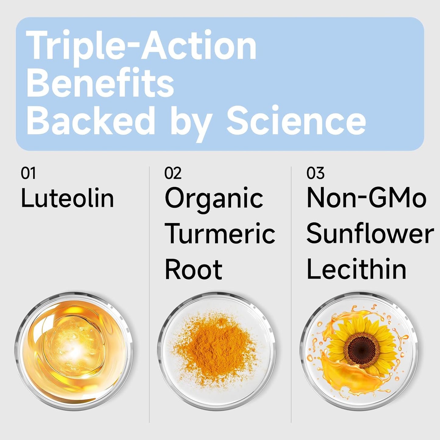 RimTuku Liposomal Luteolin Supplement 1400mg – 60 Capsules - görsel 1