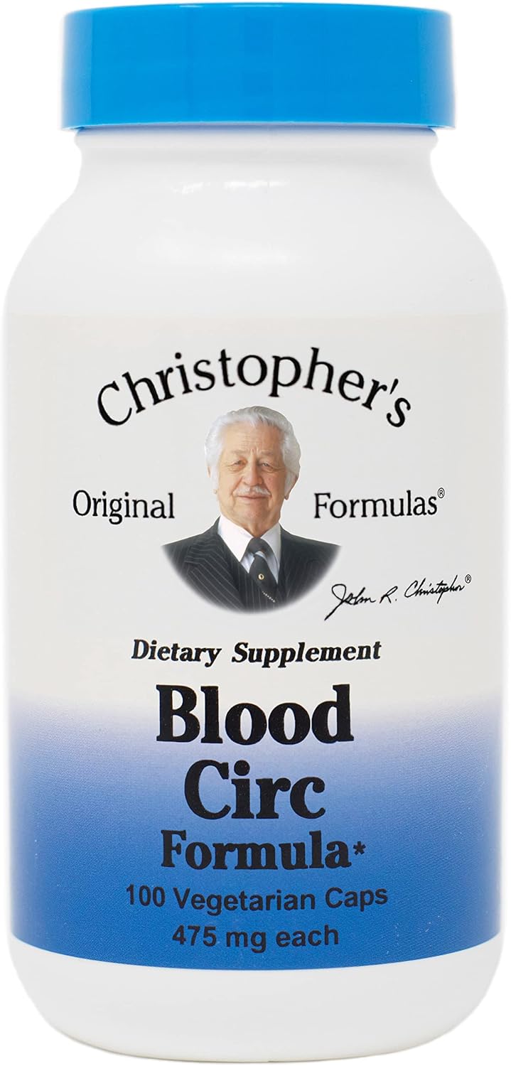 Dr. Christopher's Formulae Blood Circulation Formula 100 Capsules - görsel 1