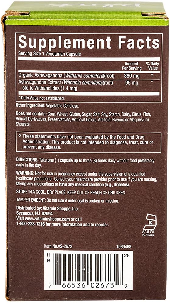 plnt Ashwagandha - 380mg per serving (90 Vegetarian Capsules) - görsel 3
