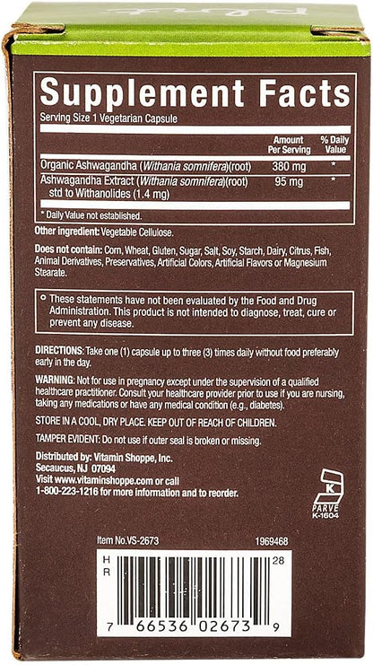plnt Ashwagandha - 380mg per serving (90 Vegetarian Capsules)