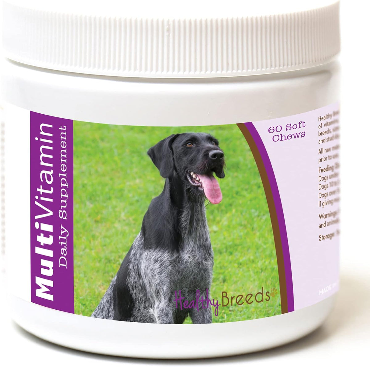 Healthy Breeds German Wirehaired Pointer Multivitamin Soft Chews 60 Chews - görsel 1