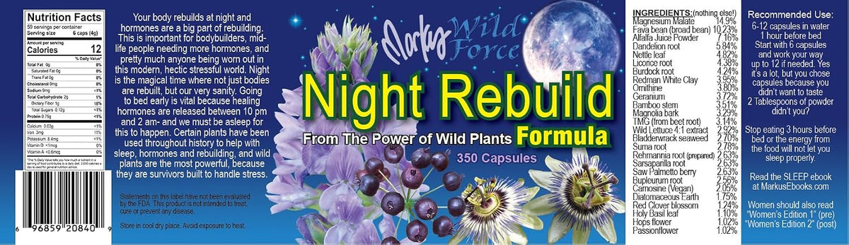 Wild Force Night Rebuild Capsules - görsel 4