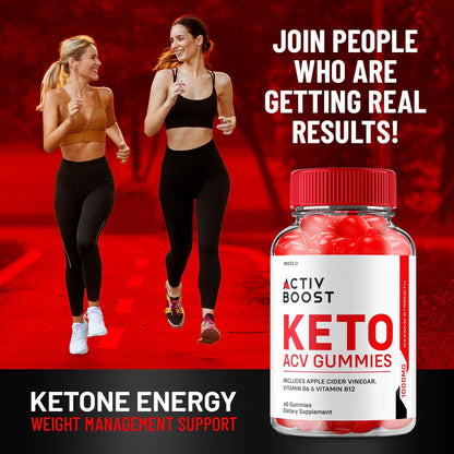 Activ Boost Keto ACV Gummies (3 Pack) - 180 Gummies