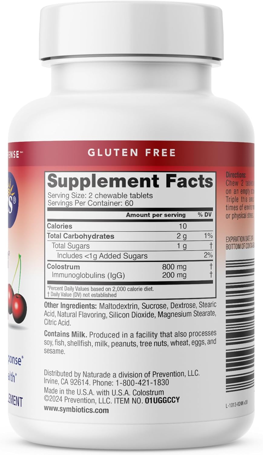 Symbiotics Colostrum Plus Chewables - görsel 8