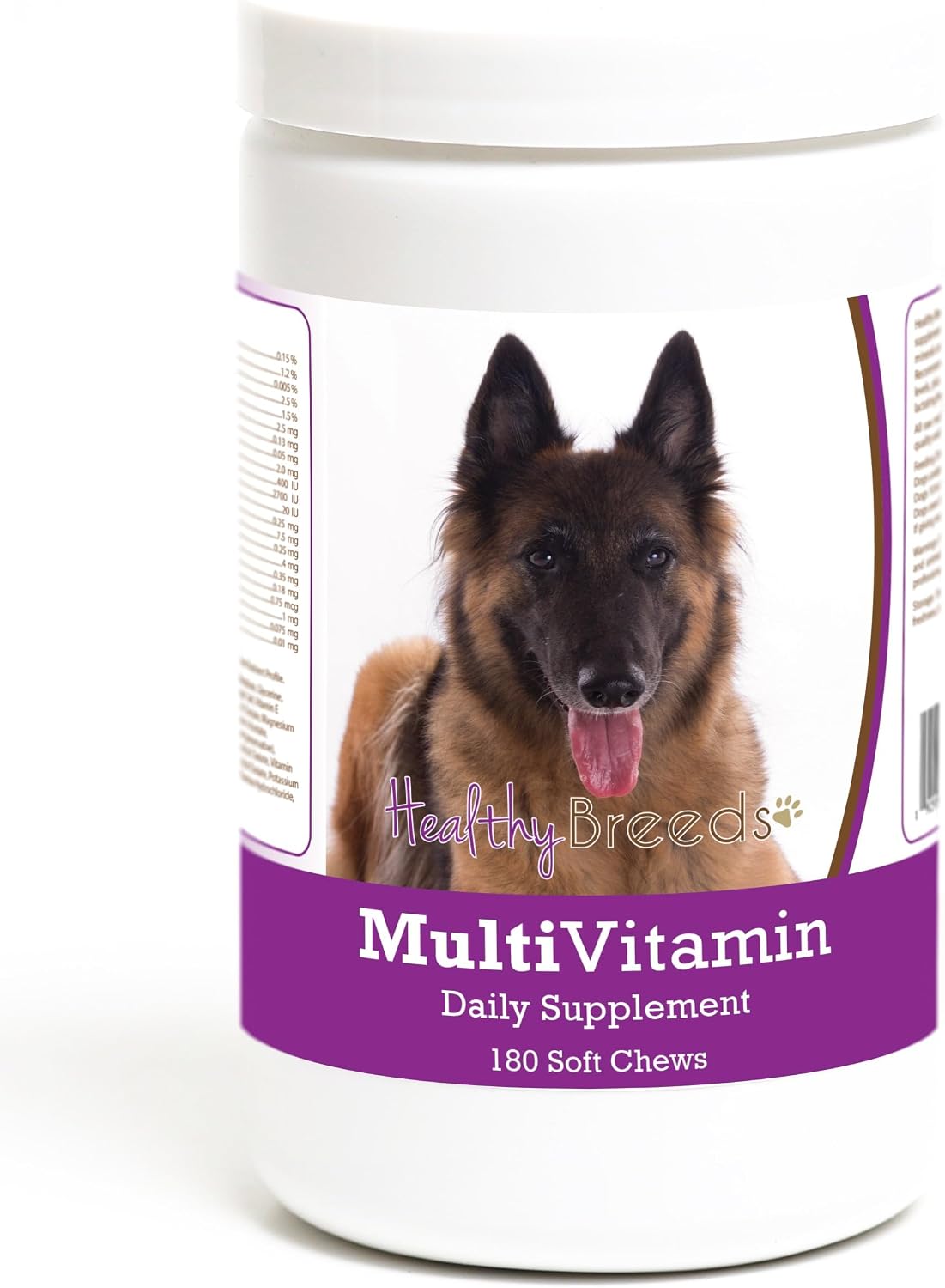Healthy Breeds Belgian Tervuren Multivitamin Soft Chews for Dogs 180 Count - görsel 1