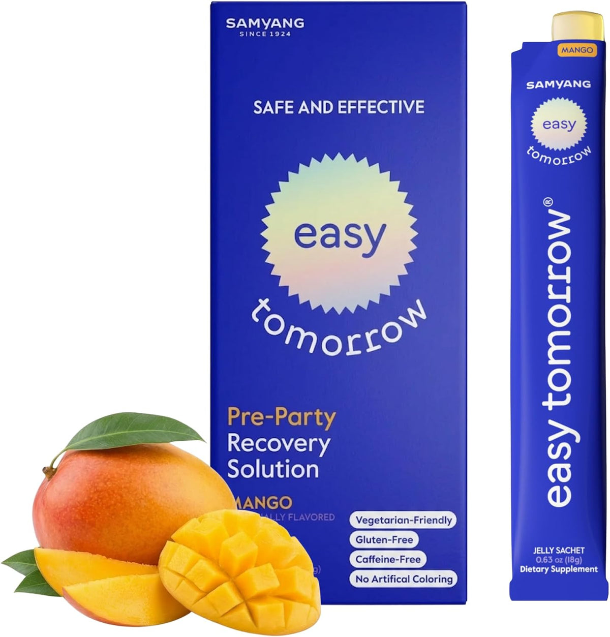 Natural Energy & Morning Vitality Jelly Stick - Daily Korean Skin care Supplement & Post-Alcohol Support with DHM & Glutathione - K-Beauty Inspired (White Grape Flavour, 10 Sticks) - görsel 10
