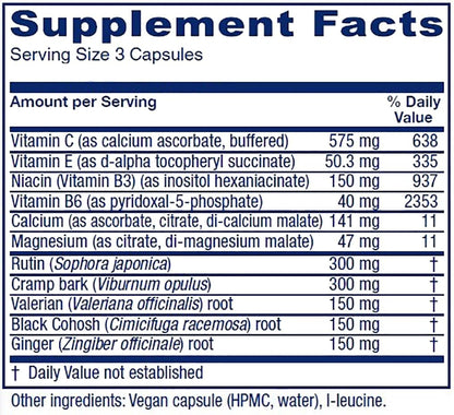 Vitanica Cramp Relax, Period Support, Vegan, 15 Capsules