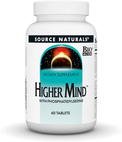 Source Naturals Higher Mind with Phosphatidylserine – 60 Tablets