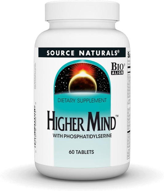 Source Naturals Higher Mind with Phosphatidylserine – 60 Tablets
